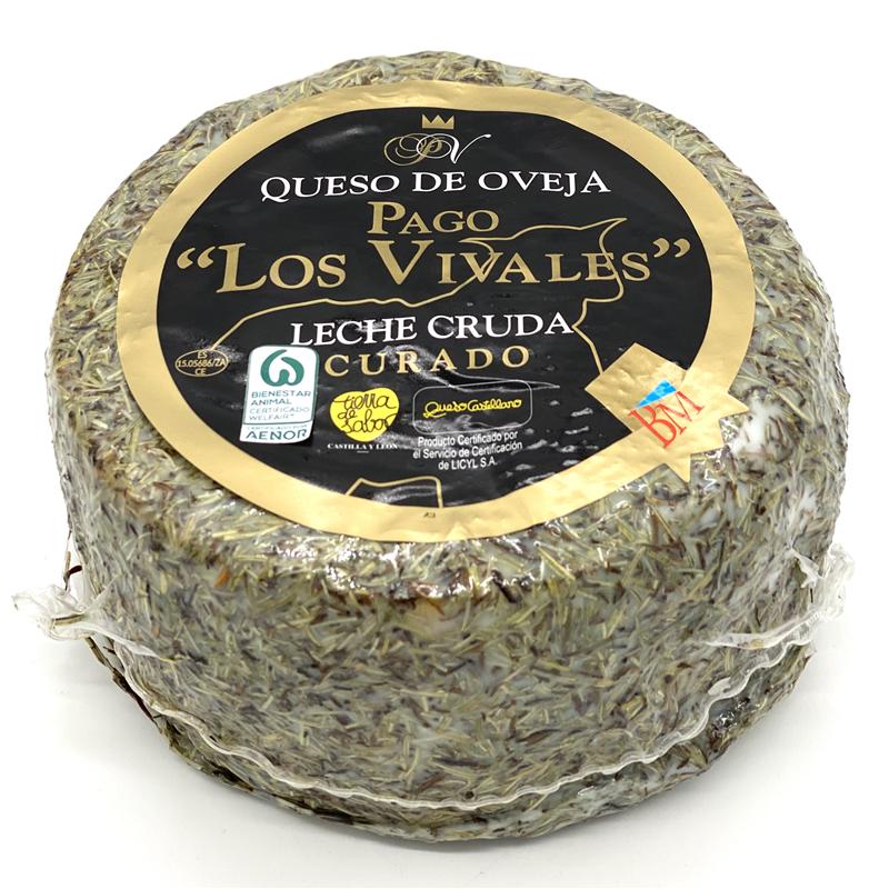 Queso Curado Al Romero Pago Los Vivales Ib Ricos Vemosa