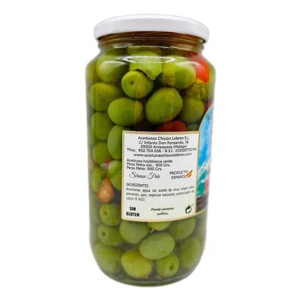 ACEITUNAS CHUPA DEDOS CHICÓN