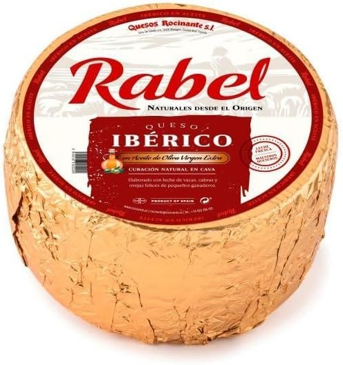 Queso Curado Madurado en Aceite de Oliva Ibérico