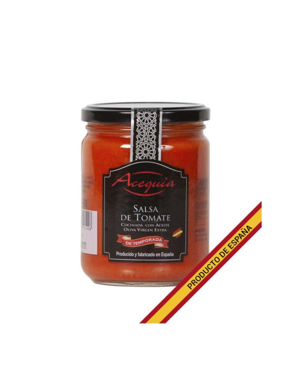 Salsa de Tomate Cocinada con Aceite de Oliva