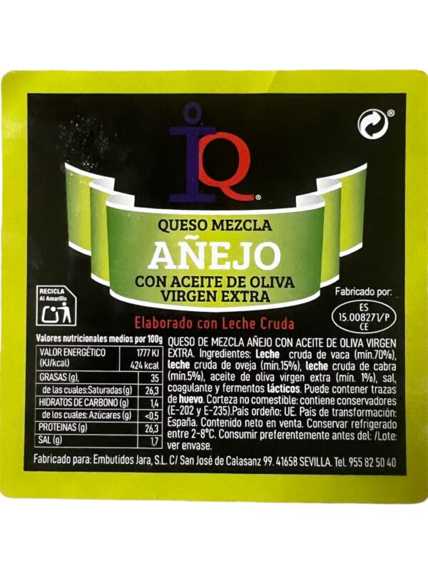 Queso Mezcla Añejo con Aceite 5