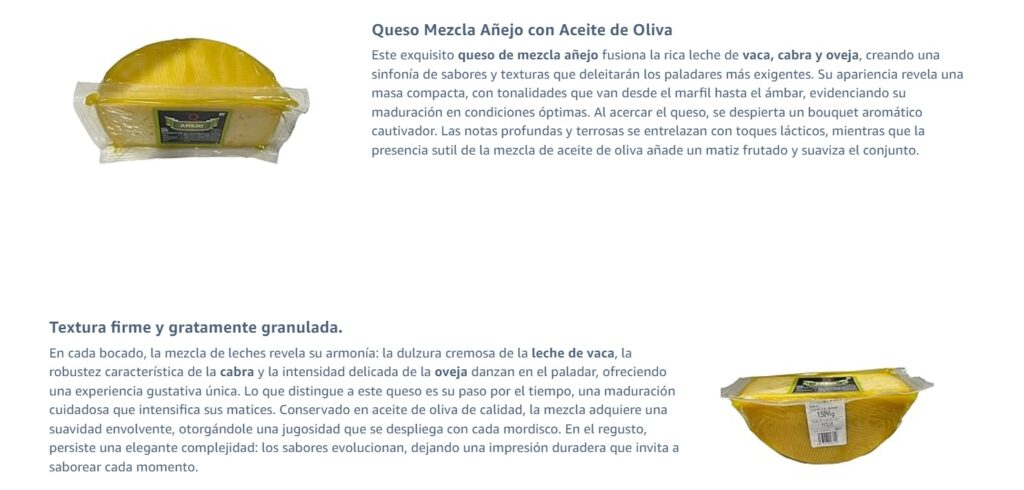 Queso Mezcla Añejo con Aceite 7