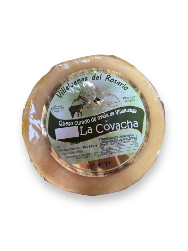 Queso curado de Oveja Artesano La Covacha 1