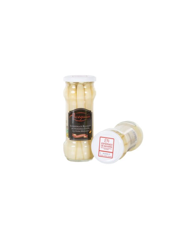 Espárragos Blancos Extra D O Navarra 9/12 Frutos, Cristal 370 nº1