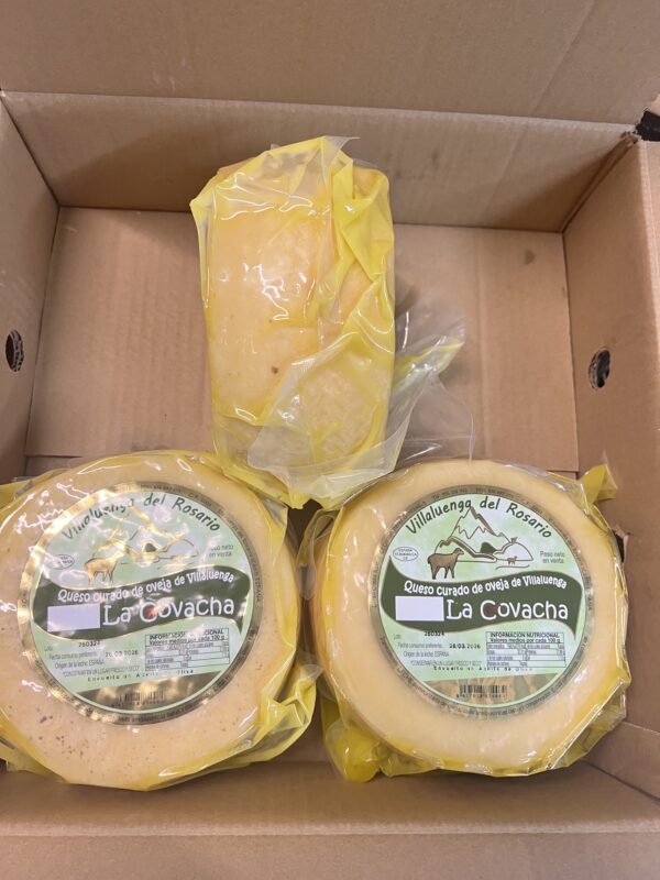 Queso curado de Oveja Artesano La Covacha 3
