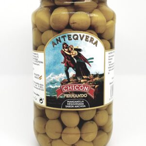 ACEITUNAS MANZANILLA DESHUESADA SABOR ANCHOA 1