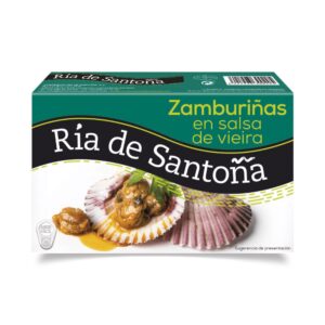 Zamburiñas en salsa de vieira Ría de Santoña 1