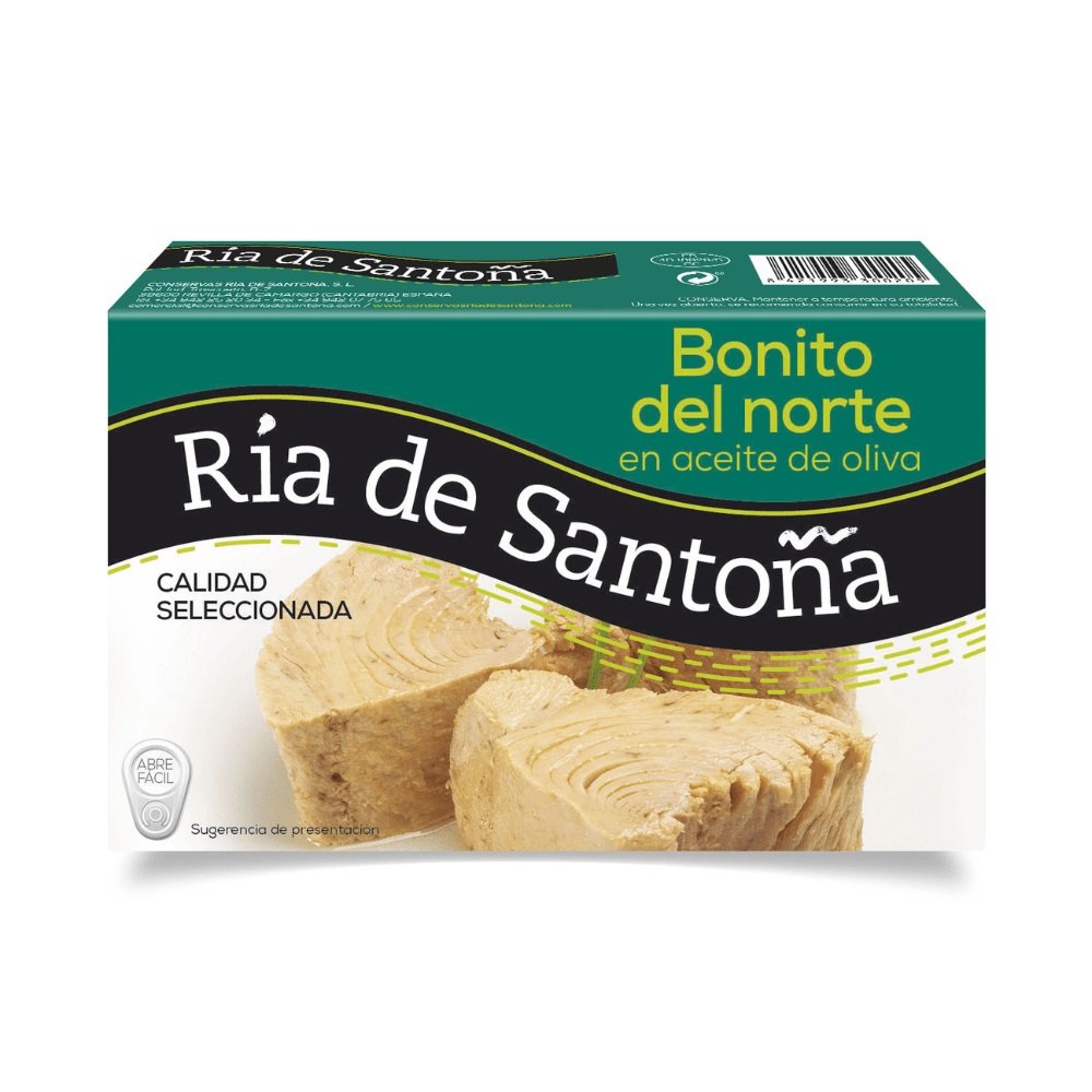 Bonito del norte en aceite de oliva lata Ría de Santoña 1