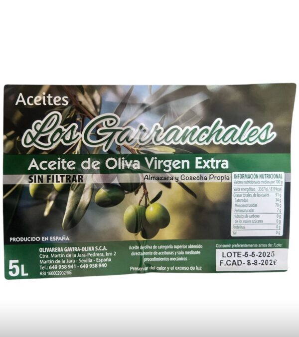 Aceite de Oliva Virgen Extra 5