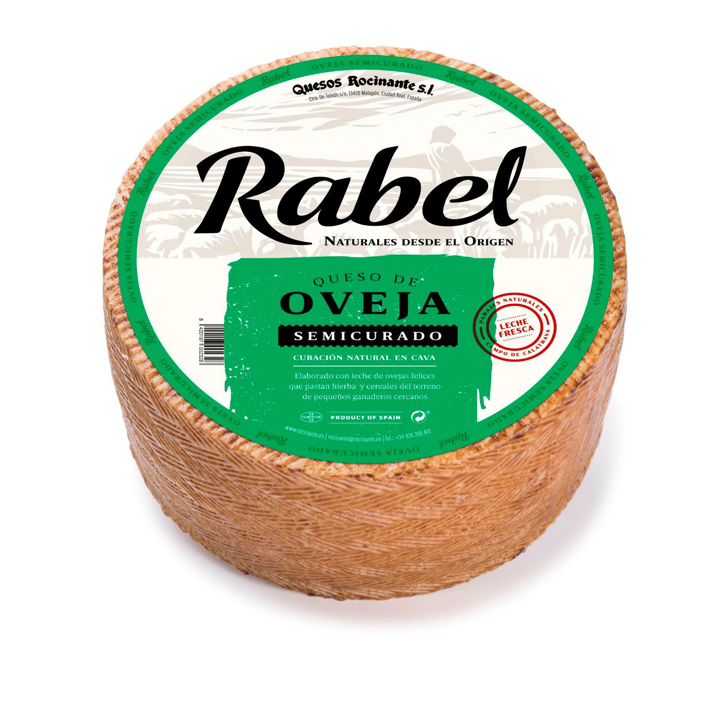 Queso de oveja semicurado Rabel.