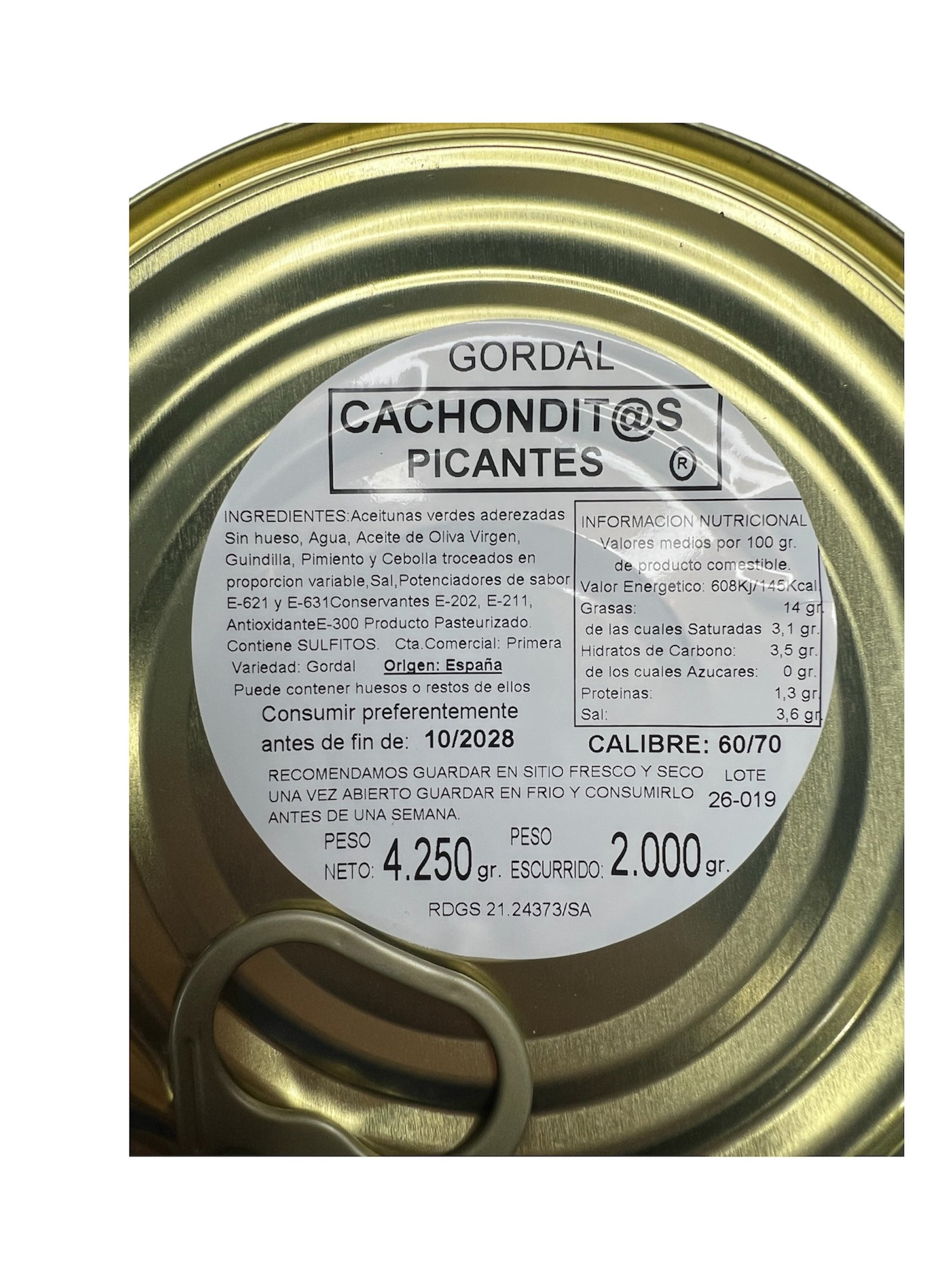 Aceitunas Gordal Picantes “Las Cachonditas” XXL 5