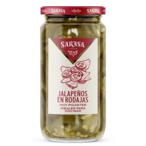 Jalapeños Verdes en Rodajas Sarasa 1