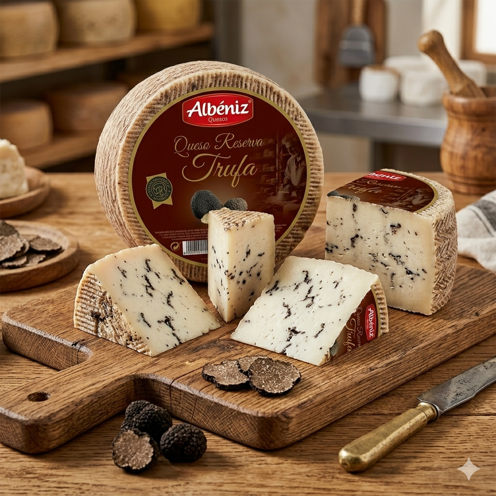 Queso Reserva Mezcla con Trufa Albéniz 3