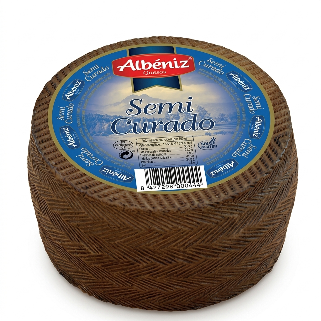 Queso Albéniz Semicurado Mezcla 1